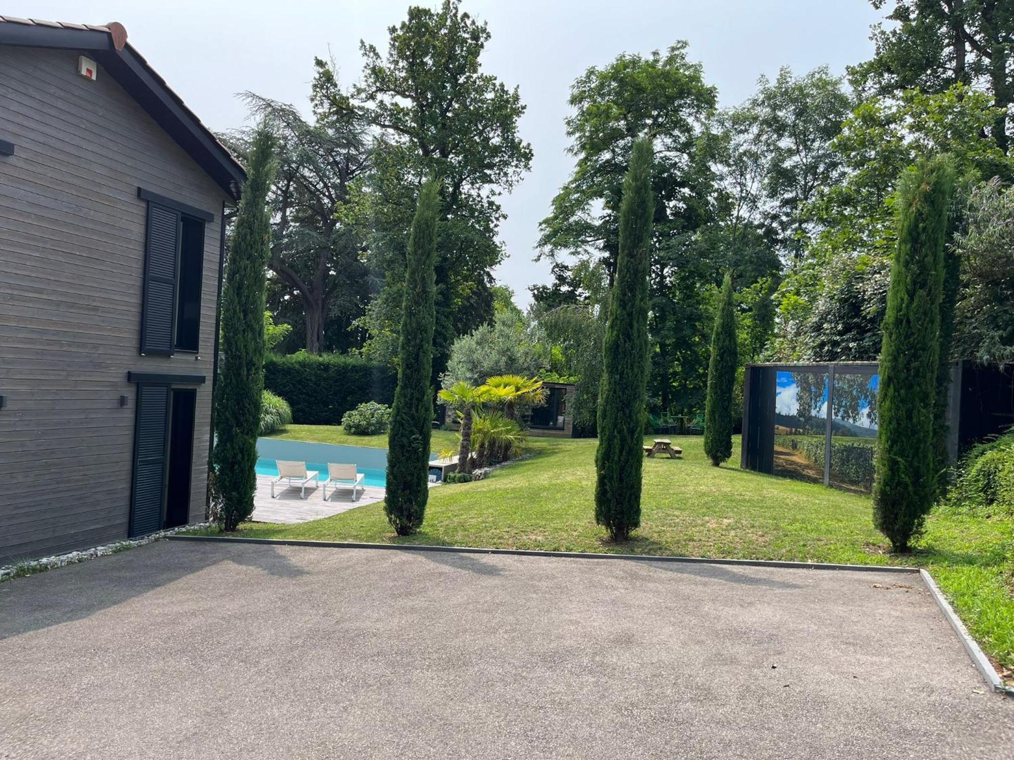 Villa Piscine A Proximite De Lyon Chaponost Экстерьер фото