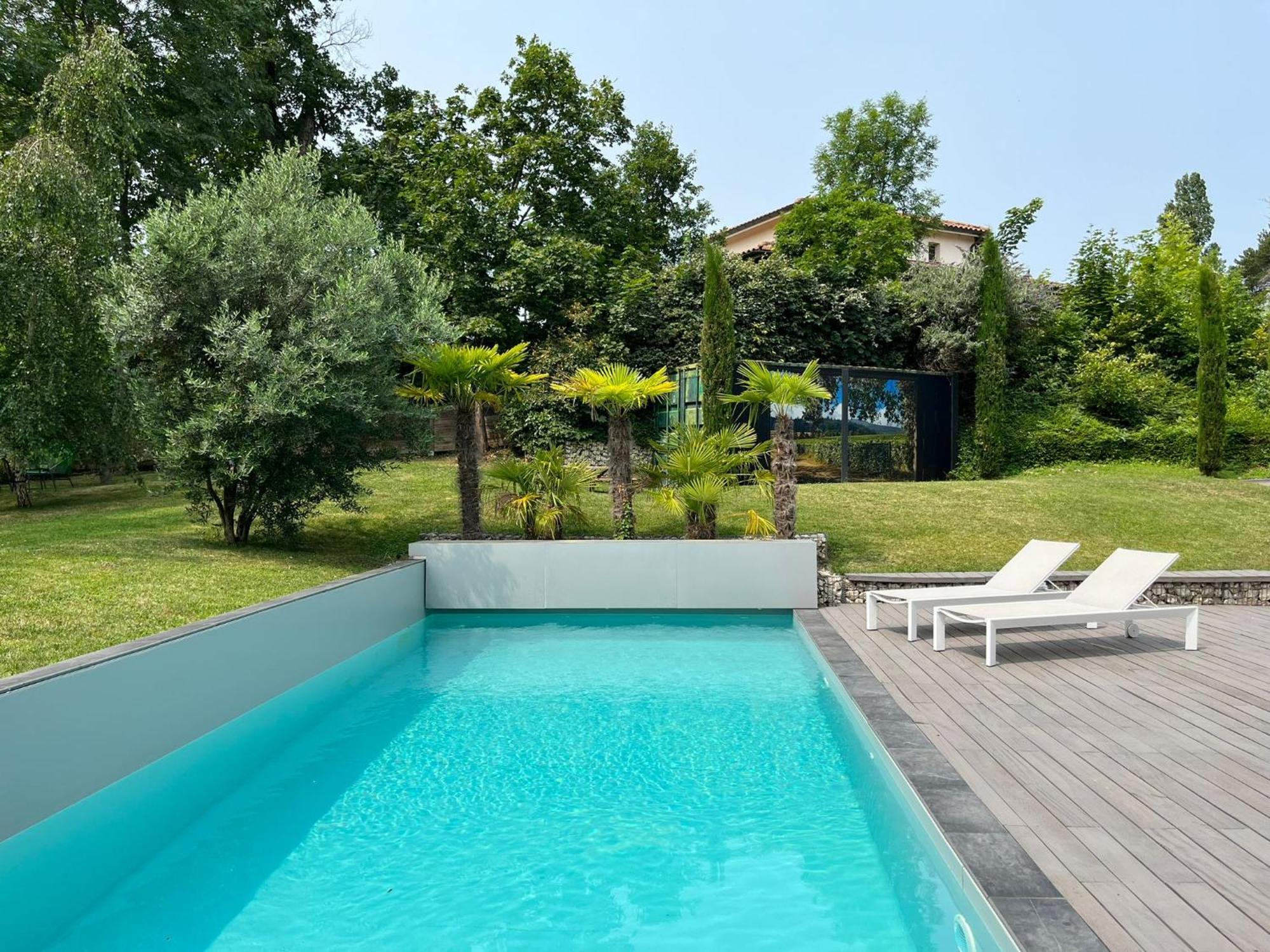Villa Piscine A Proximite De Lyon Chaponost Экстерьер фото
